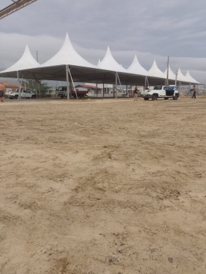 TENDA CHAPÉU DE BRUXA 10X10 BRANCA
